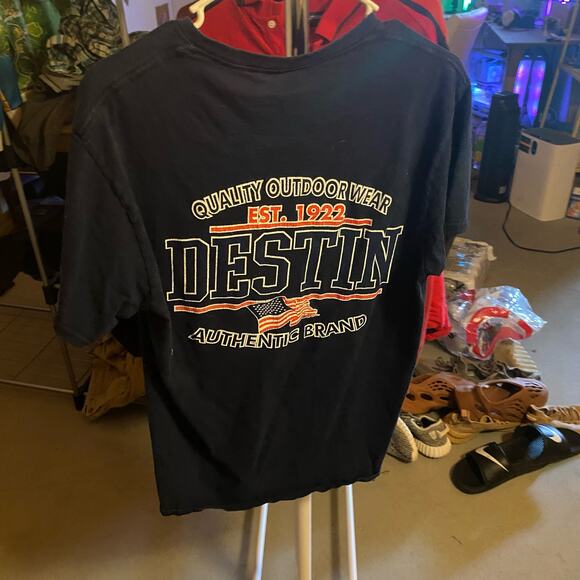 Destin Beach Size Medium T Shirt - Picture 3 of 3